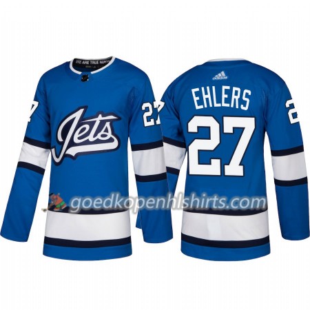 Winnipeg Jets Nikolaj Ehlers 27 Adidas 2018-2019 Alternate Authentic Shirt - Mannen